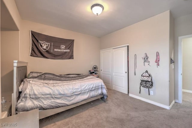 4016 Gaster Ave, North Las Vegas, NV 89081 - bedroom featuring a closet and carpet