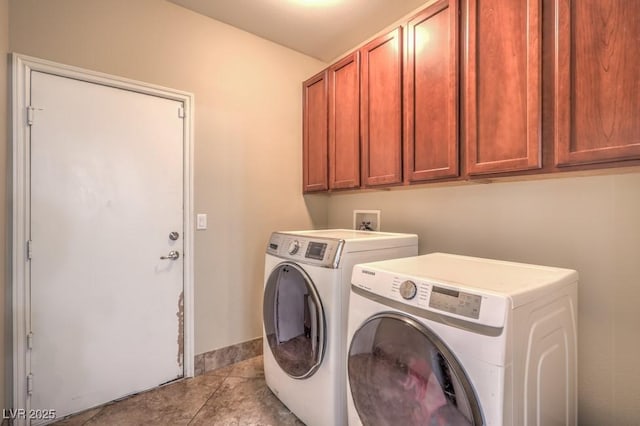 4016 Gaster Ave, North Las Vegas, NV 89081 - laundry area featuring washing machine and dryer and cabinet space