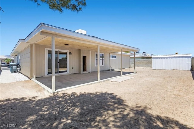321 Oil Lantern Ln, Las Vegas, NV 89145 - rear view of property with a patio area