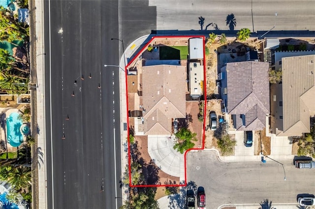4512 Long Horse Ct, Las Vegas, NV 89147 - view of property location featuring property boundaries highlighted