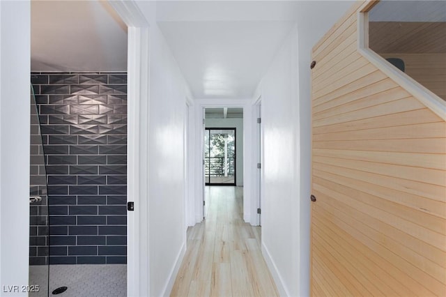 4778 Knotty Pine Way, Las Vegas, NV 89124 - corridor with light wood-type flooring