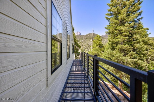 4778 Knotty Pine Way, Las Vegas, NV 89124 - balcony featuring a mountain view