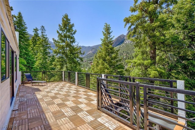 4778 Knotty Pine Way, Las Vegas, NV 89124 - view of patio featuring a mountain view