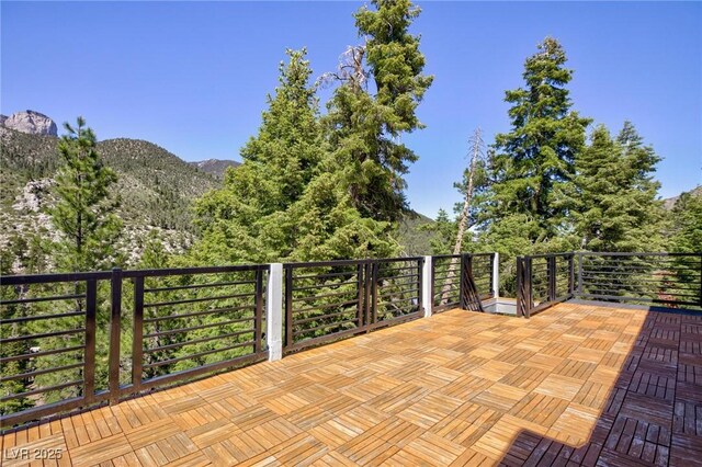 4778 Knotty Pine Way, Las Vegas, NV 89124 - view of patio with a wooden deck