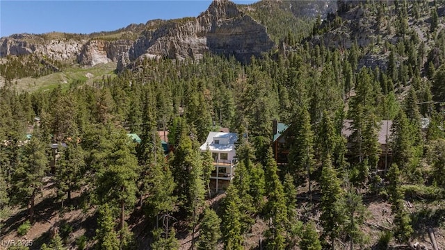 4778 Knotty Pine Way, Las Vegas, NV 89124 - view of mountain backdrop with a forest