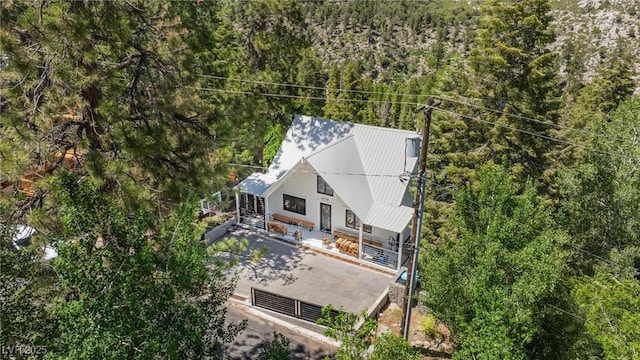 4778 Knotty Pine Way, Las Vegas, NV 89124 - view from above of property with a forest