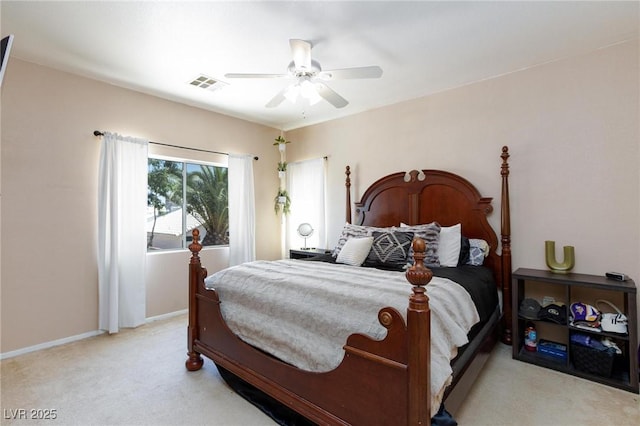 6170 E Sahara Ave Unit 1076, Las Vegas, NV 89142 - bedroom with carpet and a ceiling fan