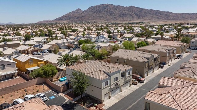 6170 E Sahara Ave Unit 1076, Las Vegas, NV 89142 - aerial view of residential area with mountains