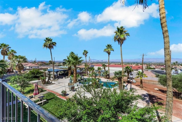1385 Morning Sun Way, Las Vegas, NV 89110 - view of community with a patio