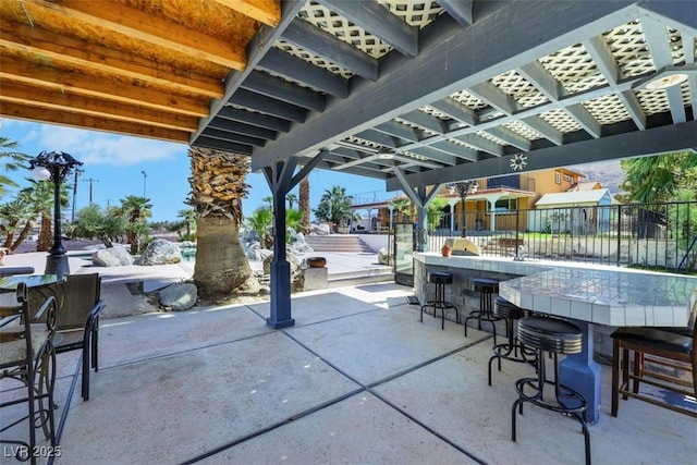 1385 Morning Sun Way, Las Vegas, NV 89110 - view of patio / terrace