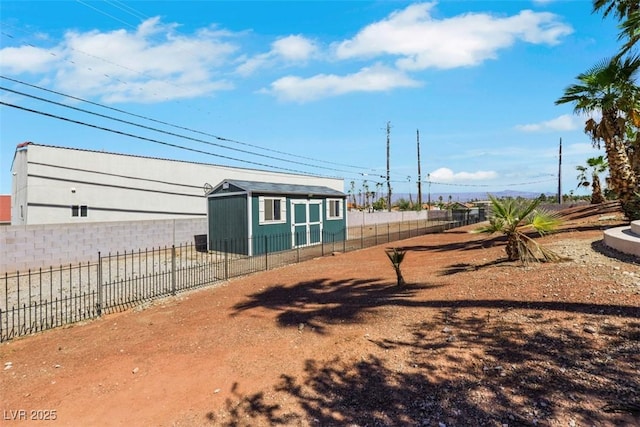 1385 Morning Sun Way, Las Vegas, NV 89110 - view of yard featuring an outdoor structure