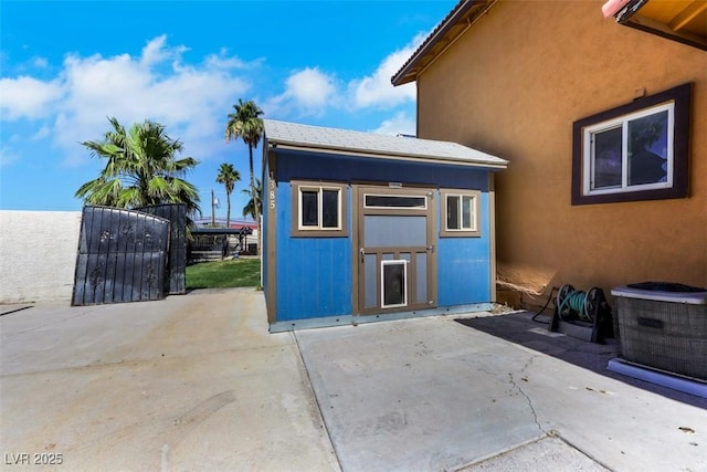 1385 Morning Sun Way, Las Vegas, NV 89110 - view of patio / terrace with a gate