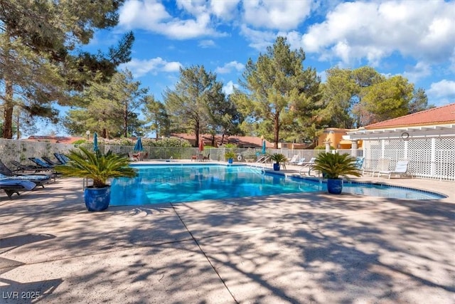 2851 S Valley View Blvd Unit 1120, Las Vegas, NV 89102 - community pool featuring a patio