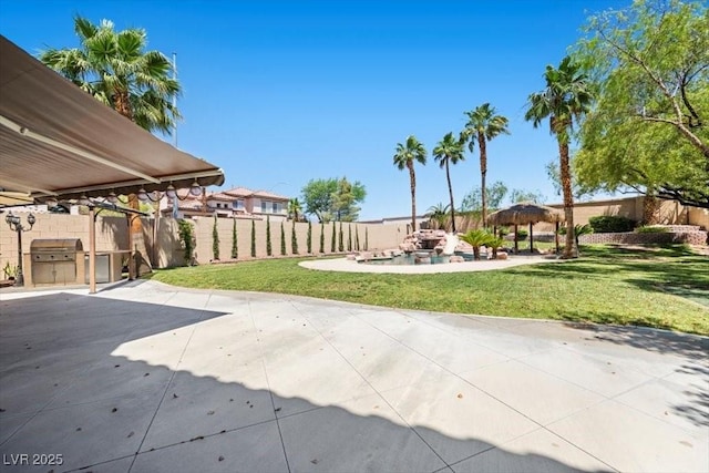 8970 Lansberry Ct, Las Vegas, NV 89147 - view of patio with a gazebo