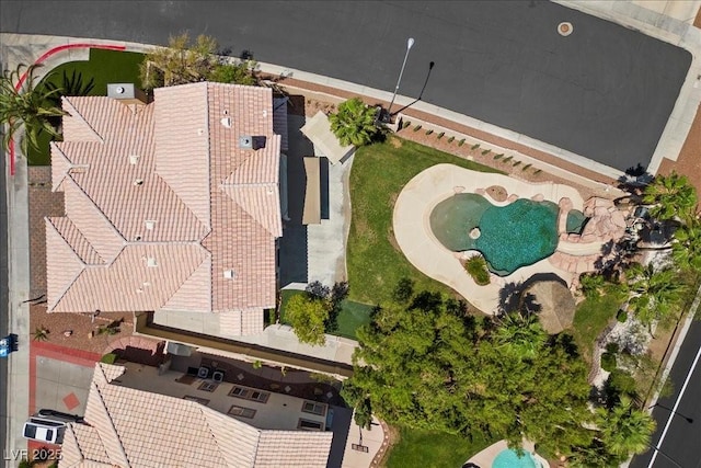 8970 Lansberry Ct, Las Vegas, NV 89147 - drone / aerial view of a pool
