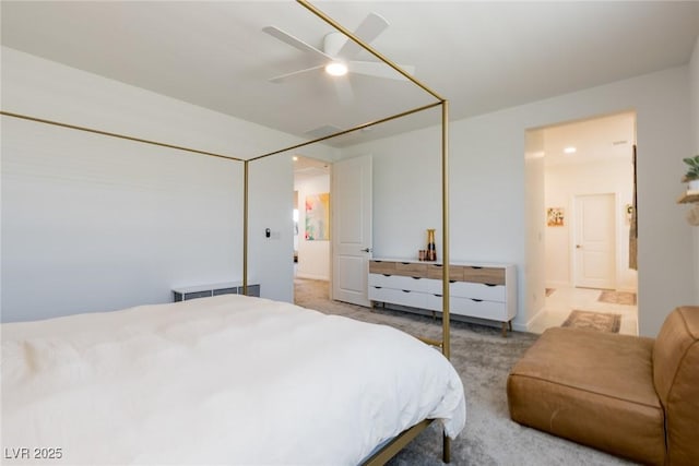 6927 Desert Finch St, North Las Vegas, NV 89084 - bedroom featuring carpet and a ceiling fan