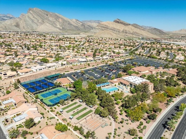 10413 Marymont Pl, Las Vegas, NV 89134 - view of property location featuring a mountainous background
