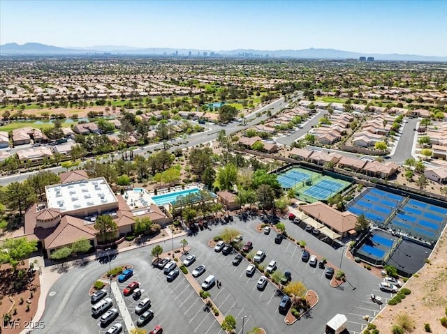 10413 Marymont Pl, Las Vegas, NV 89134 - bird's eye view of mountains
