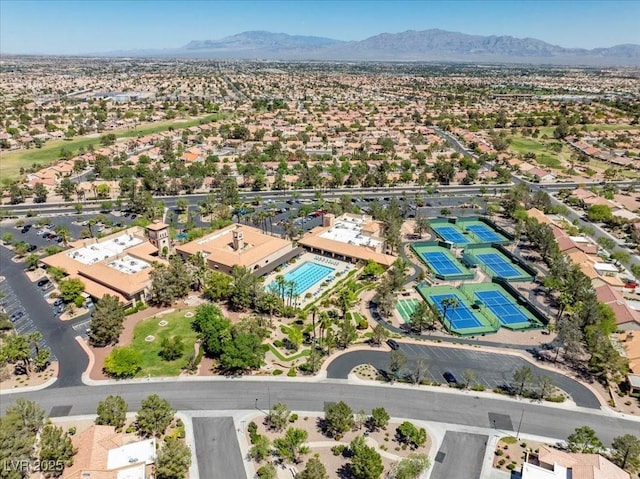 10413 Marymont Pl, Las Vegas, NV 89134 - drone / aerial view of mountains