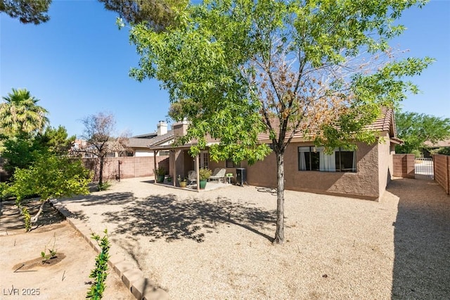 368 Umbria Way, Henderson, NV 89014 - rear view of house featuring stucco siding, a patio area, and a tiled roof