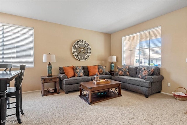 2366 Brockton Way, Henderson, NV 89074 - living room with carpet floors