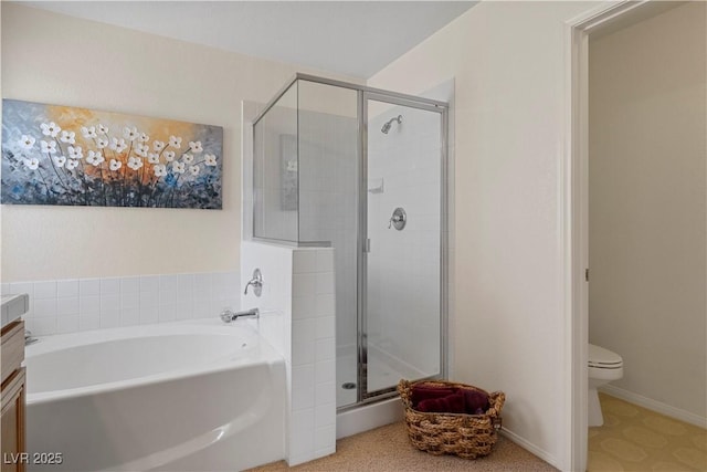 2366 Brockton Way, Henderson, NV 89074 - full bath featuring a stall shower, a bath, and vanity