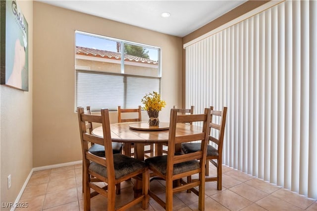 2366 Brockton Way, Henderson, NV 89074 - dining room featuring light tile patterned floors and baseboards