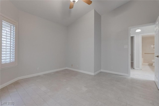 1516 Frandosa Ln, Las Vegas, NV 89117 - empty room with ceiling fan and healthy amount of natural light