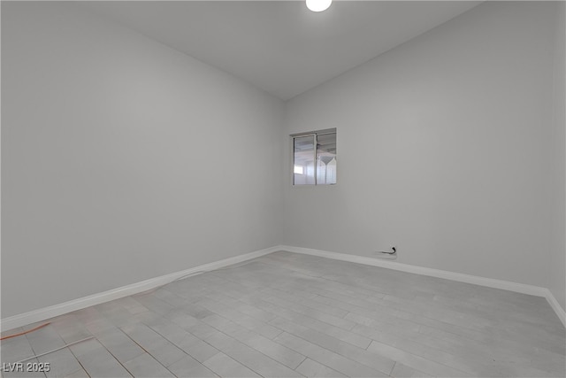 1516 Frandosa Ln, Las Vegas, NV 89117 - unfurnished room featuring lofted ceiling and baseboards