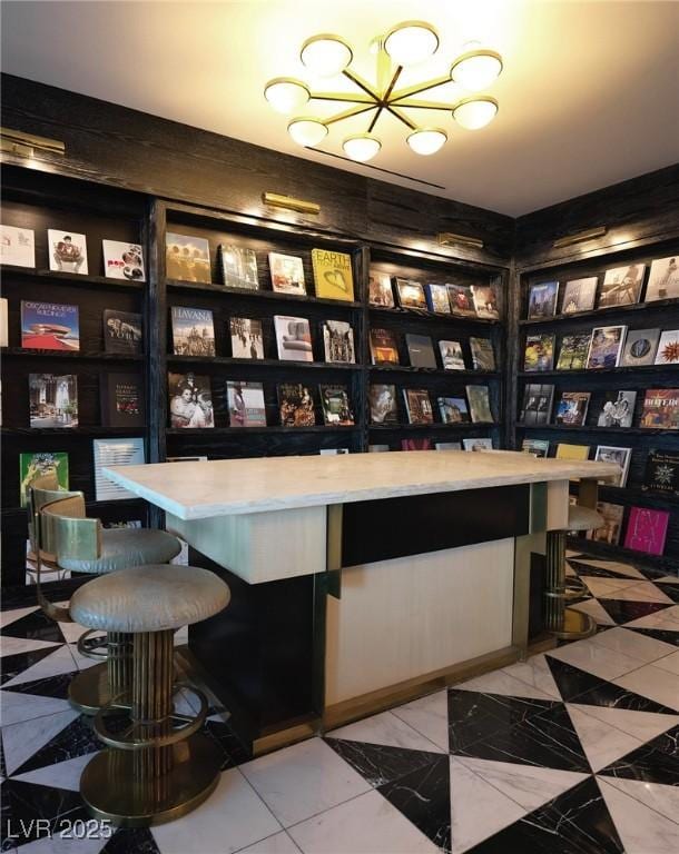 4471 Dean Martin Dr Unit 1104, Las Vegas, NV 89103 - bar featuring light tile patterned floors