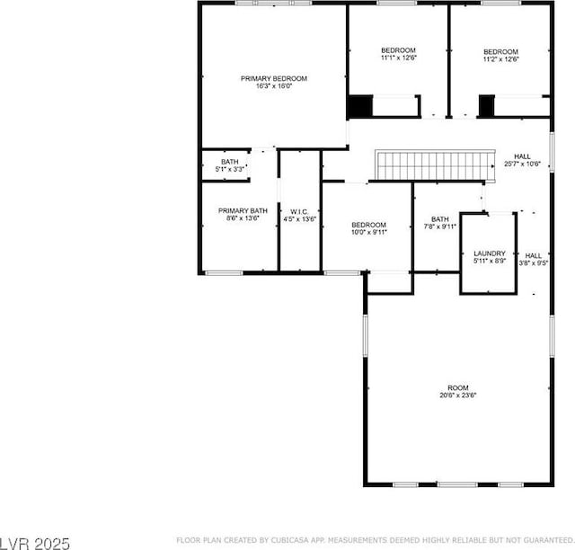 5425 Pride Mountain St, North Las Vegas, NV 89031 - view of floor plan / room layout