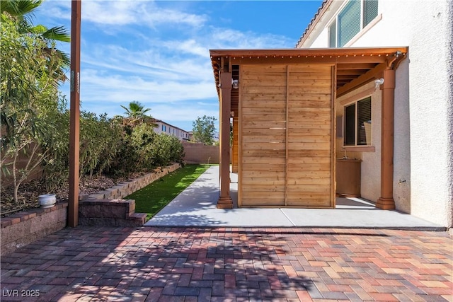 5425 Pride Mountain St, North Las Vegas, NV 89031 - view of patio / terrace