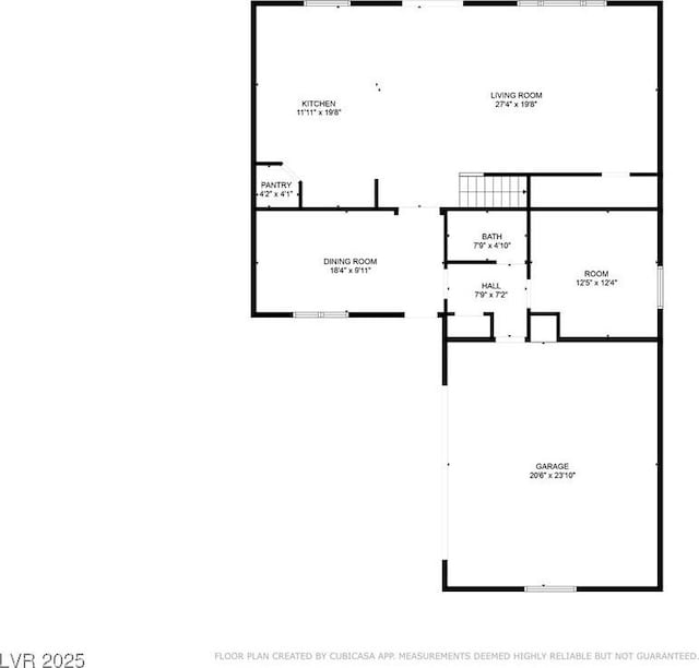 5425 Pride Mountain St, North Las Vegas, NV 89031 - view of room layout