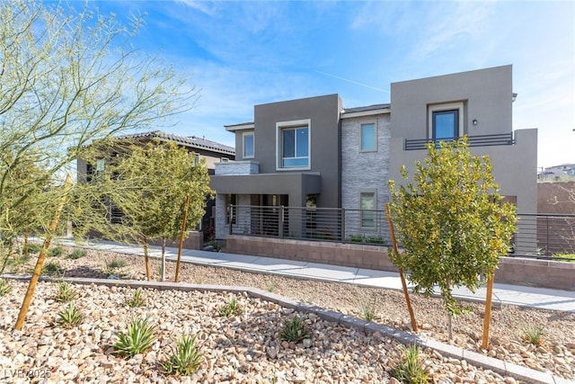 11756 Emerald Lake Ave, Las Vegas, NV 89138 - rear view of property featuring stucco siding