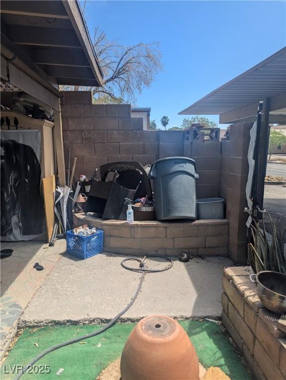 4238 Rollingstone Dr, Las Vegas, NV 89103 - view of patio