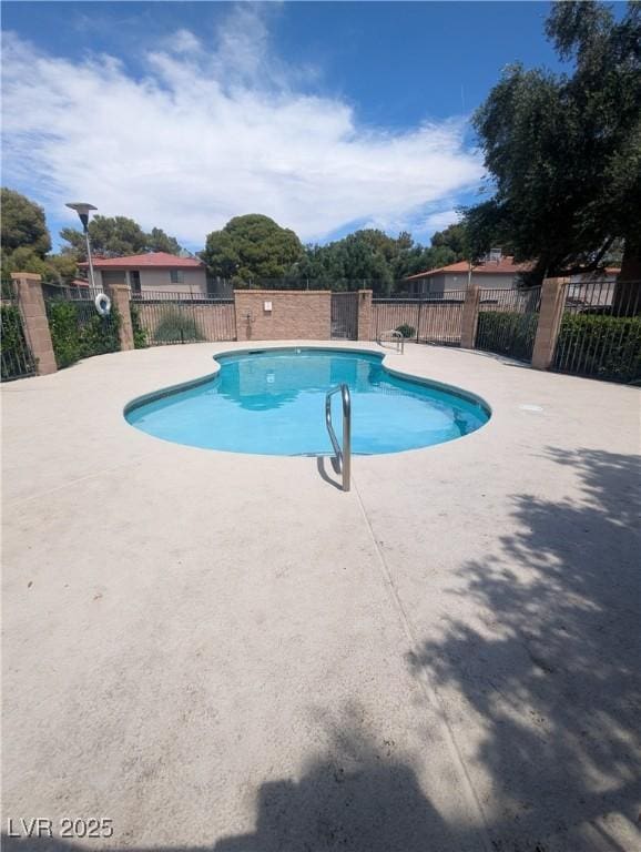 4238 Rollingstone Dr, Las Vegas, NV 89103 - view of pool with a patio