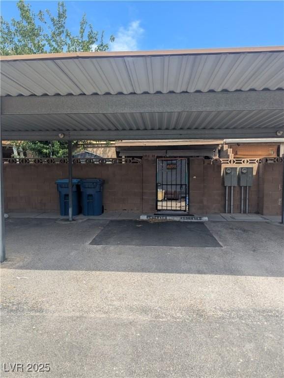 4238 Rollingstone Dr, Las Vegas, NV 89103 - view of covered parking lot