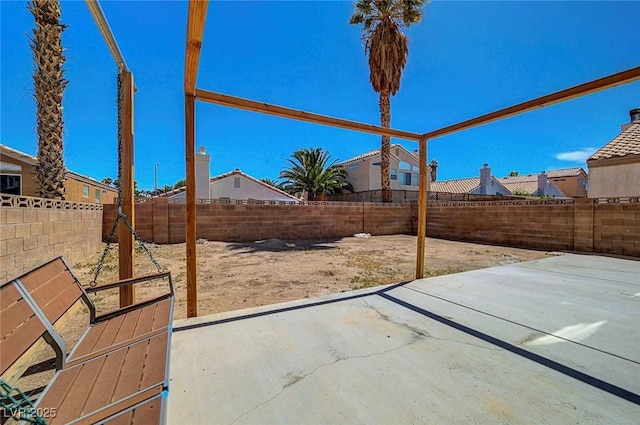 901 Carnival Ave, Las Vegas, NV 89123 - fenced backyard with a patio area