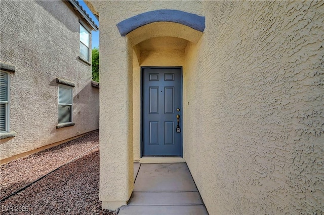 2431 Lilac Cove St, Las Vegas, NV 89135 - view of exterior entry with stucco siding