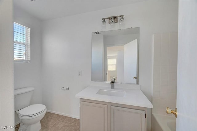 2431 Lilac Cove St, Las Vegas, NV 89135 - full bathroom featuring vanity, tile patterned floors, and shower / tub combination