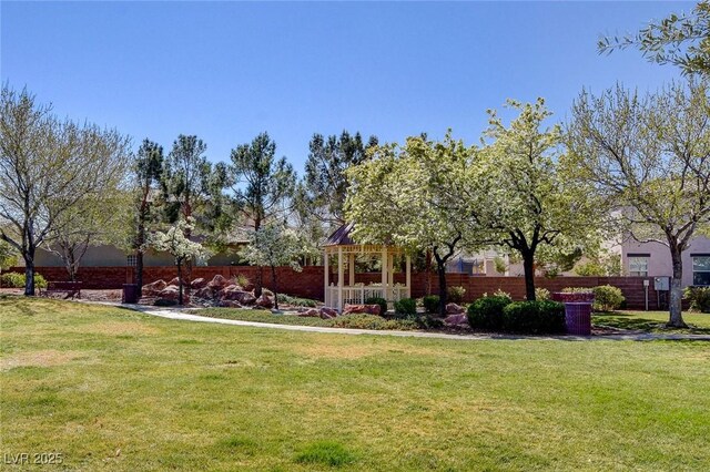 2431 Lilac Cove St, Las Vegas, NV 89135 - view of front of home featuring a gazebo