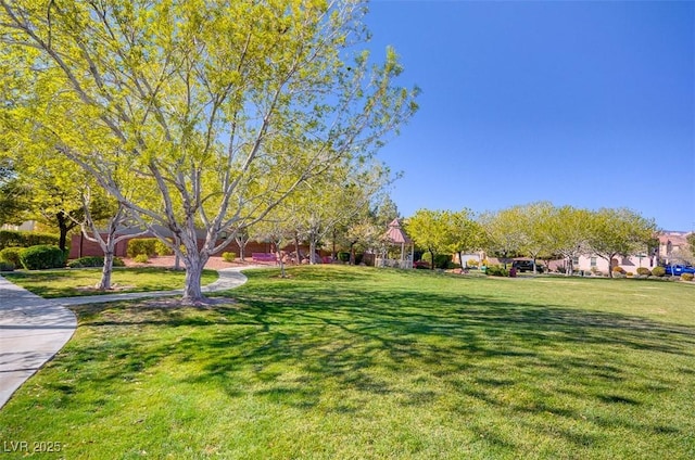 2431 Lilac Cove St, Las Vegas, NV 89135 - surrounding community featuring a yard