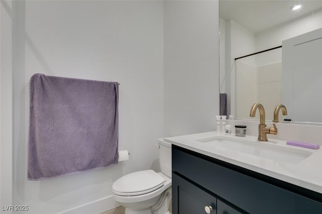 9844 Kings Glen St, Las Vegas, NV 89141 - bathroom with vanity and a shower