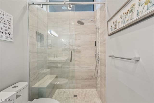 671 Scenic Rim Dr, Henderson, NV 89012 - bathroom featuring a shower stall