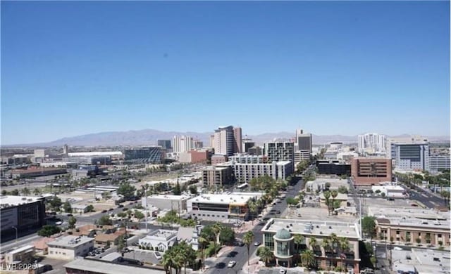900 Las Vegas Blvd Unit 912, Las Vegas, NV 89101 - city view featuring a mountain backdrop