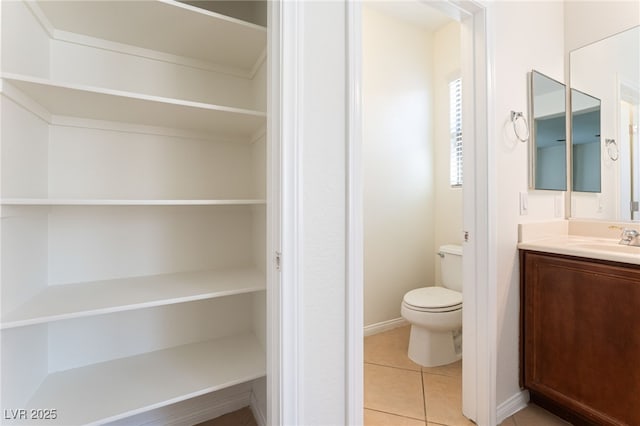 11900 Calle De Sol Dr, Las Vegas, NV 89138 - bathroom featuring vanity and tile patterned flooring