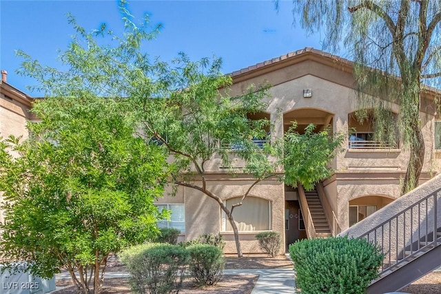 5751 E Hacienda Ave Unit 159, Las Vegas, NV 89122 - view of building exterior with stairway