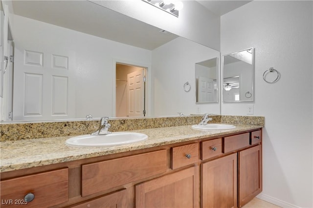 3949 Amanda Bay Ave, North Las Vegas, NV 89081 - bathroom with double vanity
