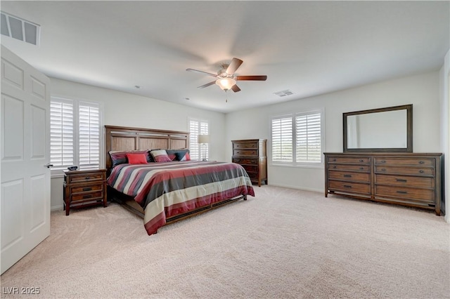 3949 Amanda Bay Ave, North Las Vegas, NV 89081 - carpeted bedroom featuring baseboards and a ceiling fan