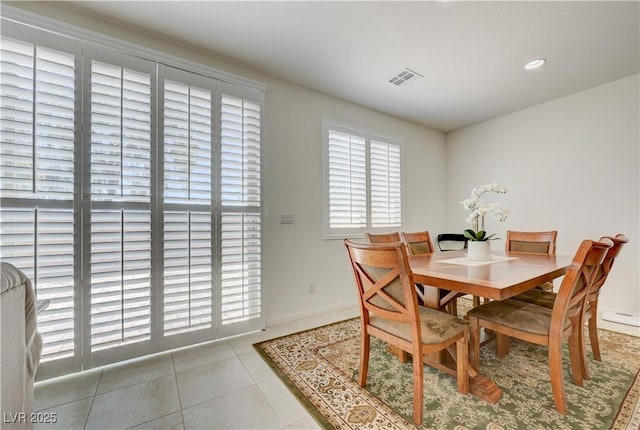 3949 Amanda Bay Ave, North Las Vegas, NV 89081 - dining room featuring light tile patterned floors and recessed lighting